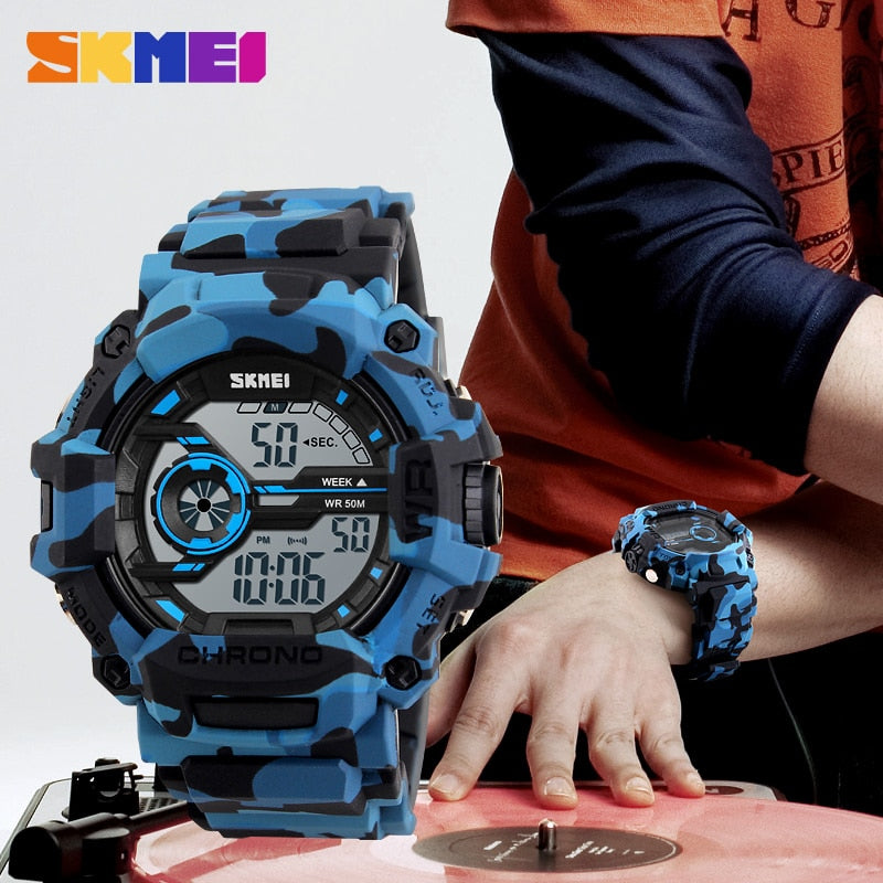 Outdoor Sports Watch Original SKMEI Wristwatch LED Watch for Men - SKMEI 23
