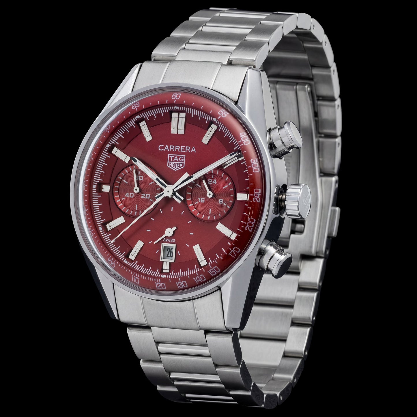 TAG CARRERA Chronograph Quartz Watch | CARA Watch 2022 A