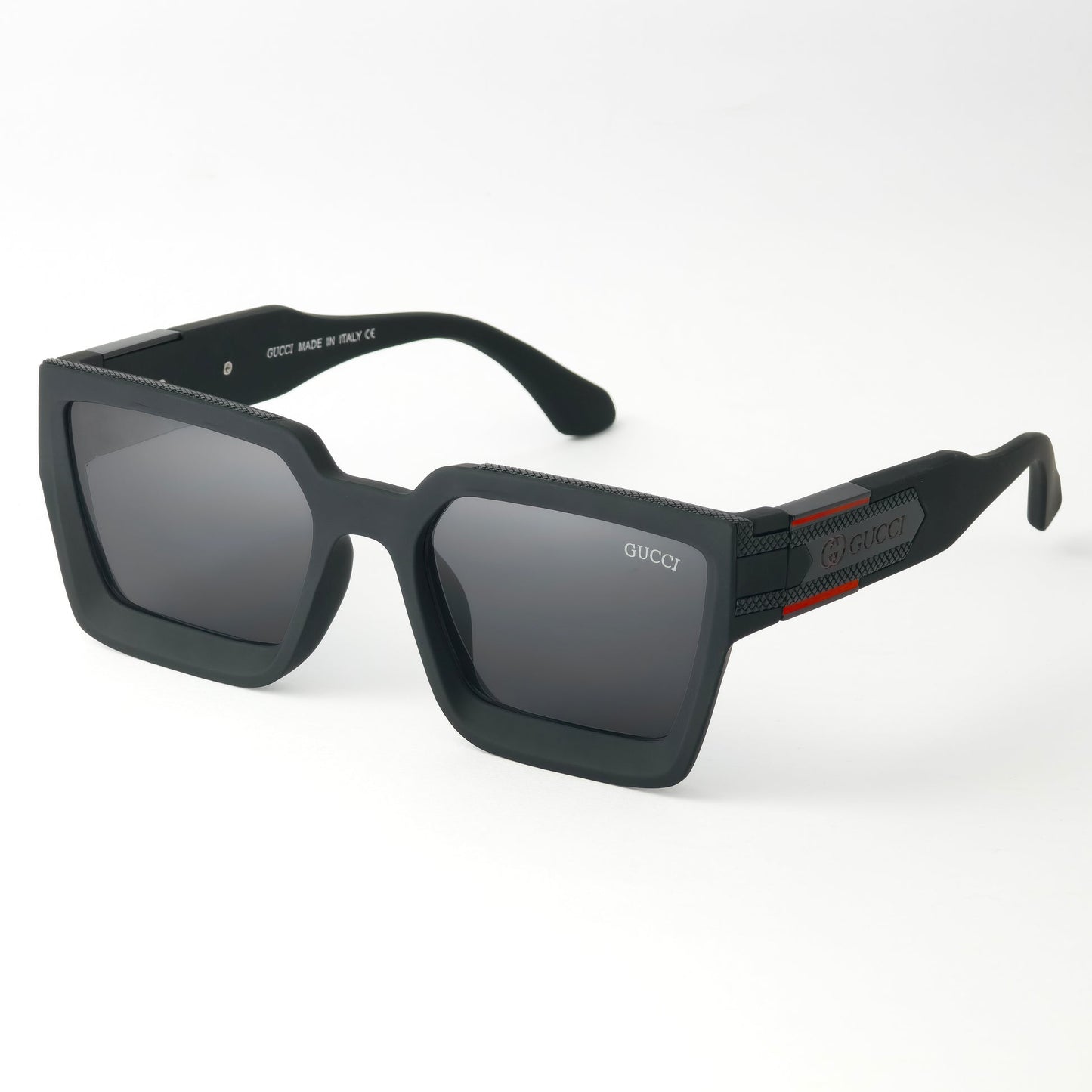 Oversized Square Geometric Acetate Sunglasses | GC 66 C