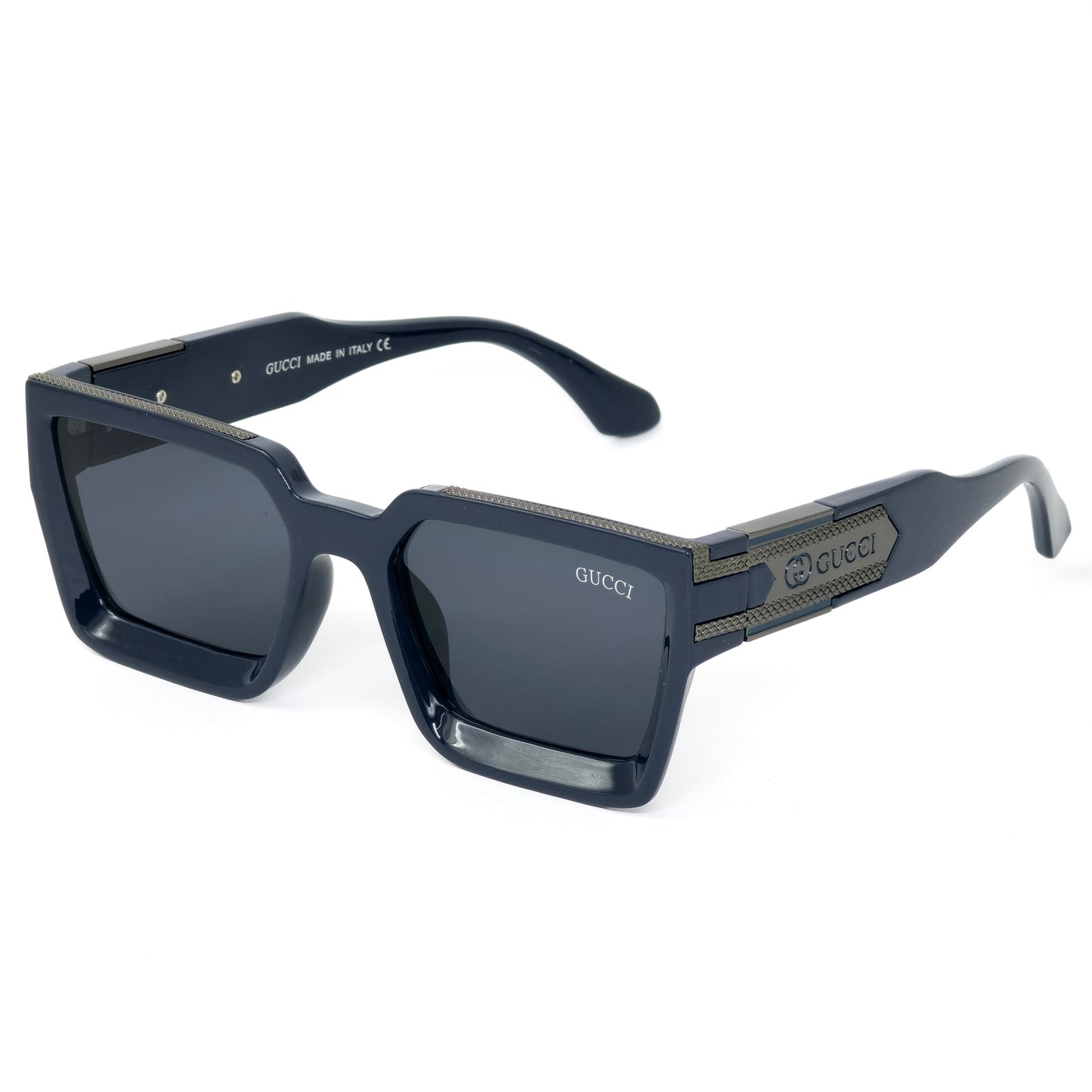 Oversized Square Geometric Acetate Sunglasses | GC 66 E