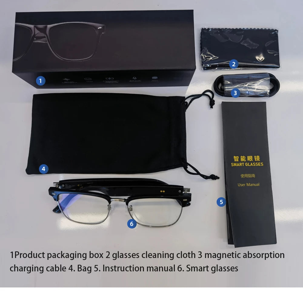 E13 Bluetooth Smart Glass | Optic Frame | E13 Frame 1A