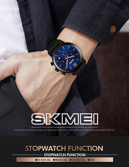 Original Trendy Stylish SKMEI Wristwatch Watch for Men - SKMEI 17