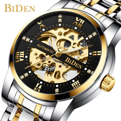 Original BIDEN Mechanical Automatic Self-Wind Wristwatche Watch - Biden 46