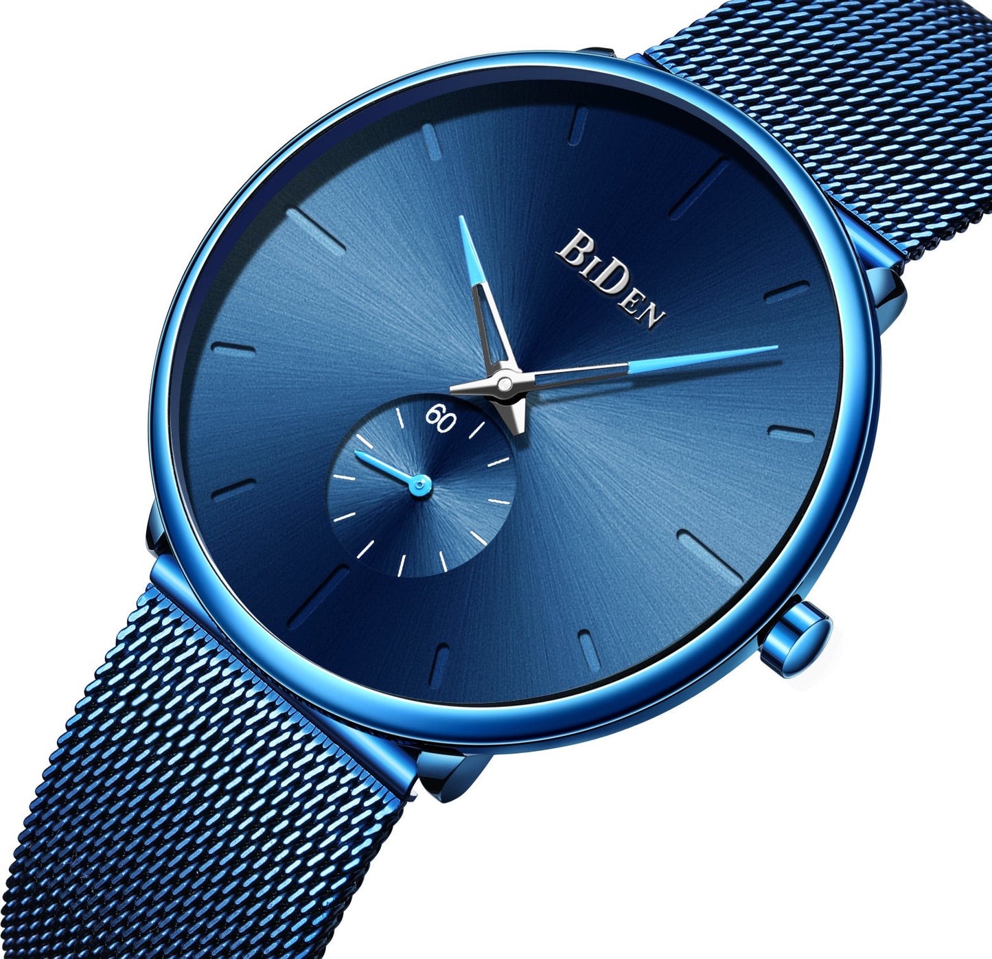 Quartz Business Unique Stylish Independent Watch For Men - Biden 19 Blue