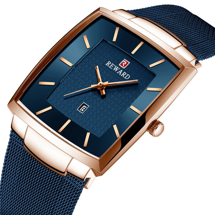 REWARD Business Blue Design Men's Quartz Watch | Reward Watch 1001