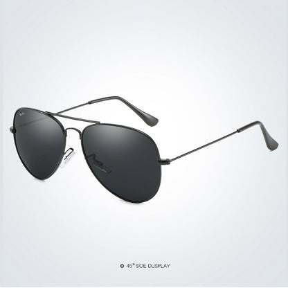 Rayban Aviator Sunglass | RB 74 Black | Pailot Shape Sunglass