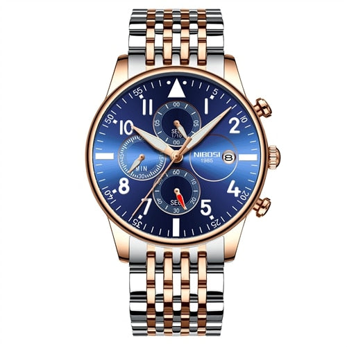 Original Nibosi Luxury Watch For Men - Exclusive Collection - NBC 22