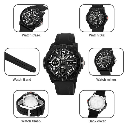 Original SKMEI Watch | 100% Authentic | SKMEI 2487 Black