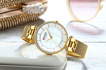 Original Trendy Stylish Stainless Steel CURREN Watch for Women | Curren L 05