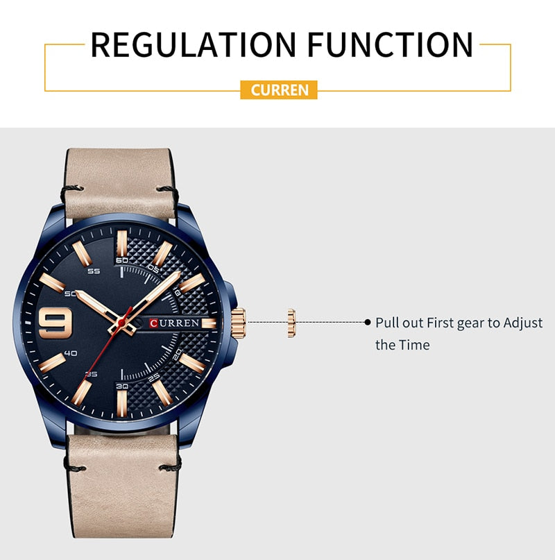 Trendy Stylish Stainless Steel Original CURREN Watch for Men | Curren 32