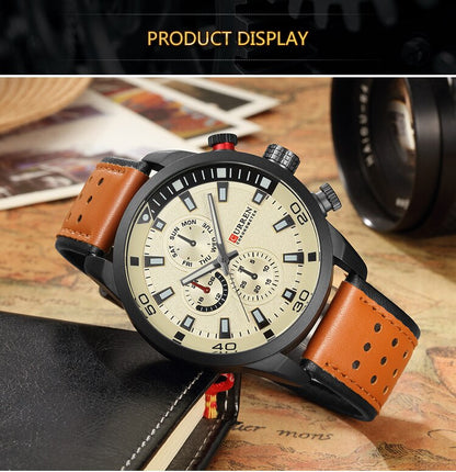 Trendy Stylish Stainless Steel Original CURREN Watch for Men | Curren 42