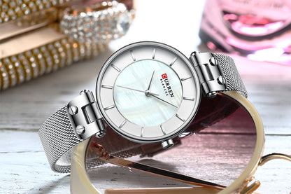 Original Trendy Stylish Stainless Steel CURREN Watch for Women | Curren L 05