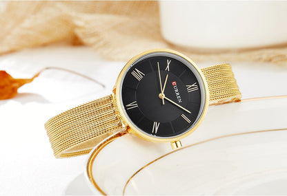 Original Trendy Stylish Stainless Steel CURREN Watch for Women | Curren L 06