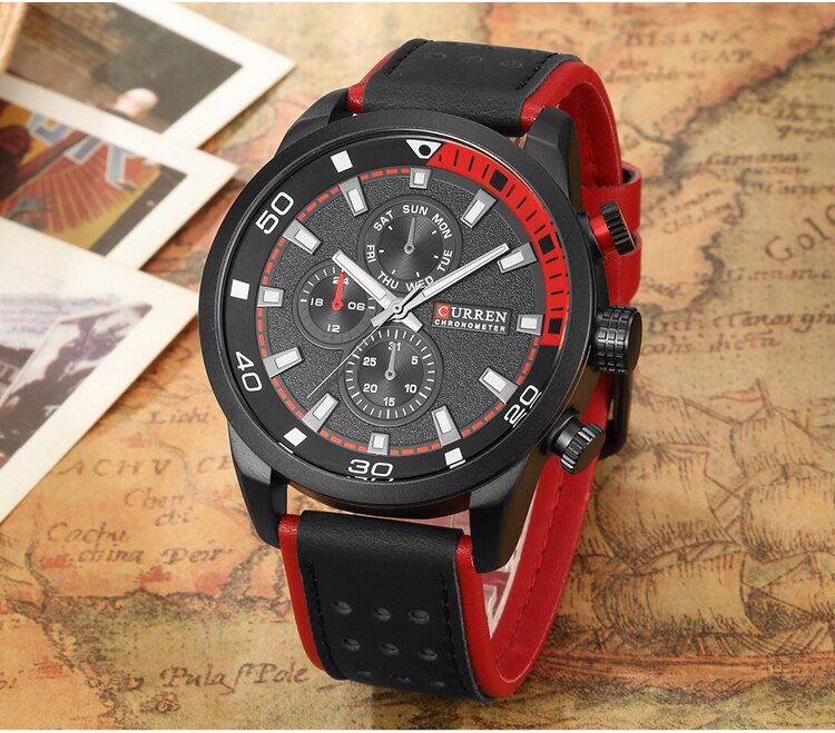 Trendy Stylish Stainless Steel Original CURREN Watch for Men | Curren 42