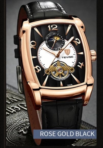 Original Tevise Mechanical Automatic Premium Quality Watch - Tevise 13