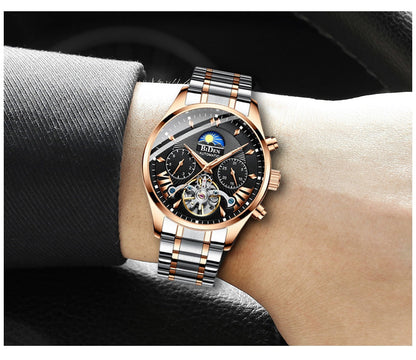 Original BIDEN Luxury Mechanical Automatic Self-Wind Wristwatche Watch - Biden 45