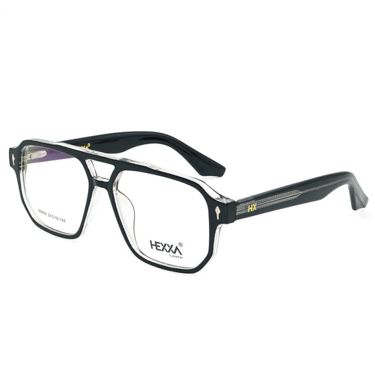 Indian Premium Quality Eye Glass | Optic Frame | Eyeware | Hexxa Frame 9009 A
