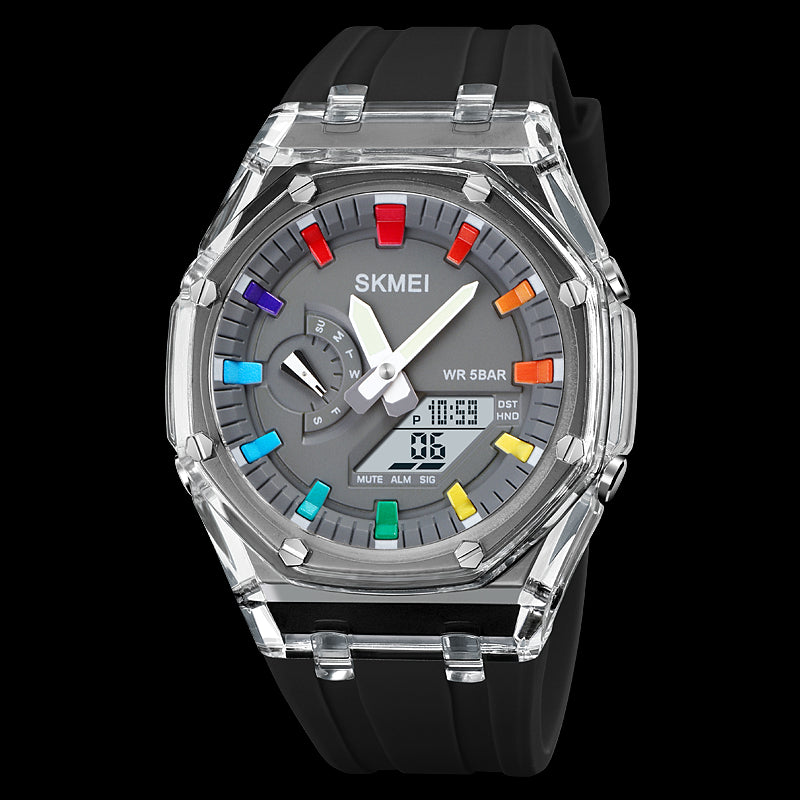 SKMEI 2100 New Fashion Digital Analog Quartz Watch