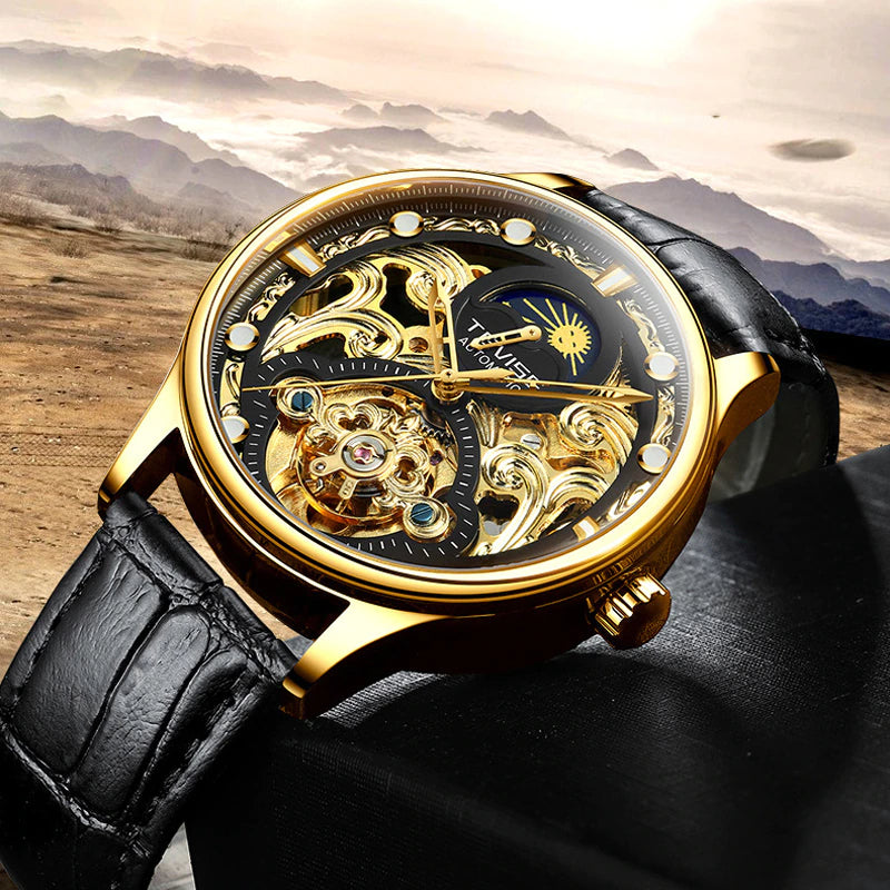 Luxury Tevise Mechanical Automatic Premium Quality Watch - Tevise 21