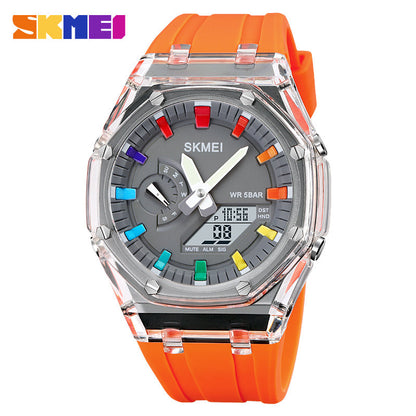 SKMEI 2100 New Fashion Digital Analog Quartz Watch