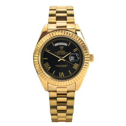 Premium Quality Full Day Date Quartz Watch | RLX Watch A46 E