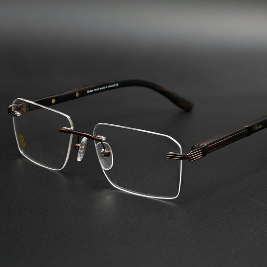 CARTIER Rimless Eye Glass | Optic Frame | CRTR Frame 45 C
