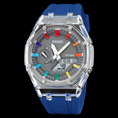 SKMEI 2100 New Fashion Digital Analog Quartz Watch