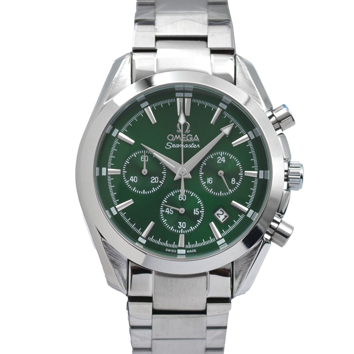 OMEGA Premium Quality Active Chronograph Quartz Watch | OMGA Watch CS 3006