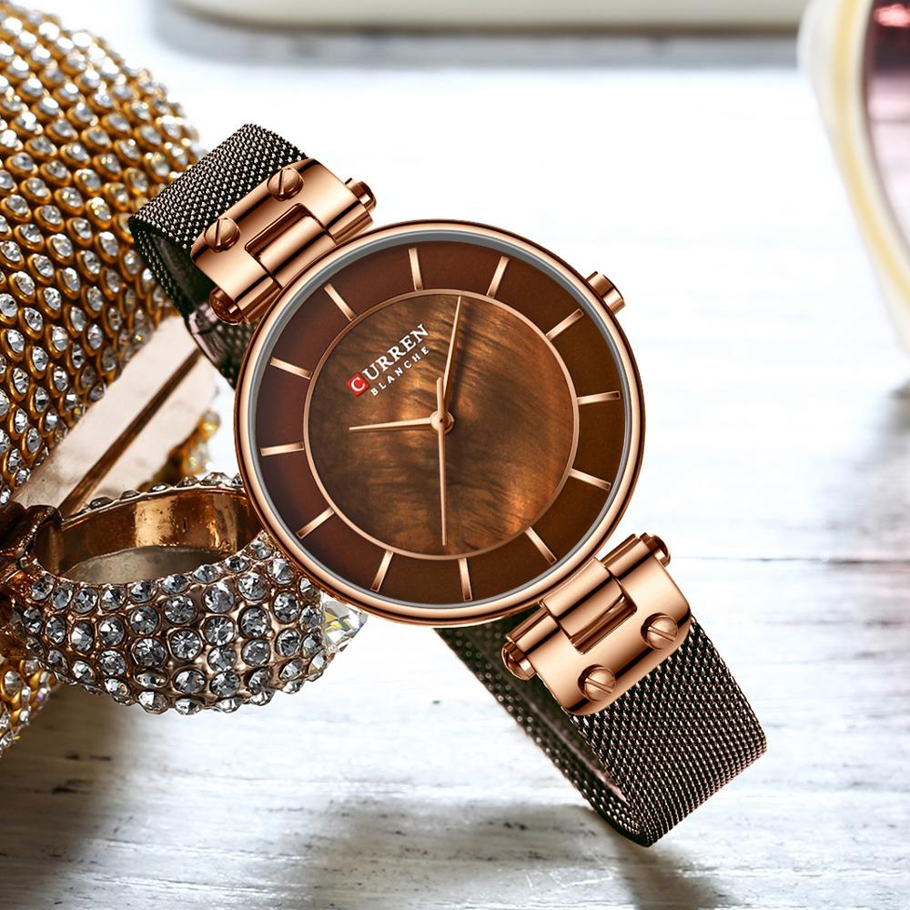 Original Trendy Stylish Stainless Steel CURREN Watch for Women | Curren L 05