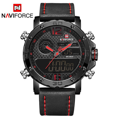 Original NAVIFORCE Stylish Waterproof Quartz Watch for Men | NF 39