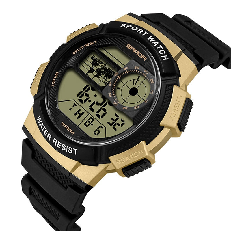 Sanda Sports Watche 30M Waterproof Alarm Digital Wristwatch | Sanda 04