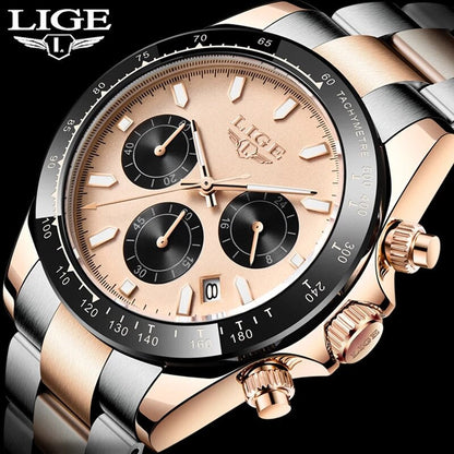 Original Lige Quartz Watch - Lige 11