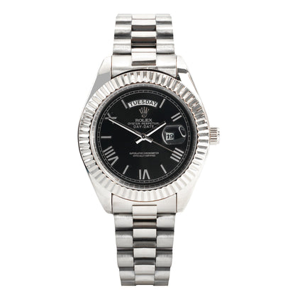 Premium Quality Full Day Date Quartz Watch | RLX Watch A46 D