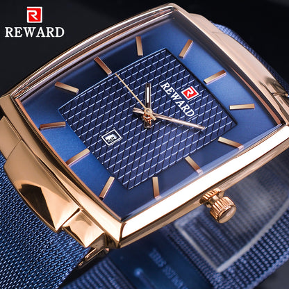 REWARD Business Blue Design Men's Quartz Watch | Reward Watch 1001