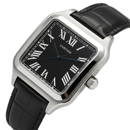 CARTIER Leather Strap Quartz Watch | CRTR Watch 700 D