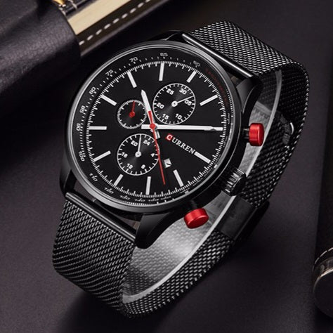 Original CURREN Chronograph Quartz Watch | Curren 8227