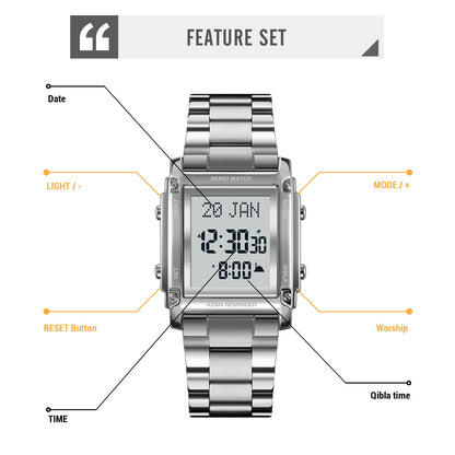 Original SKMEI Watch | 100% Authentic | SKMEI 2277 Silver