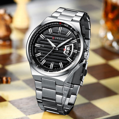 Trendy Stylish Stainless Steel Original CURREN Watch for Men | Curren 34