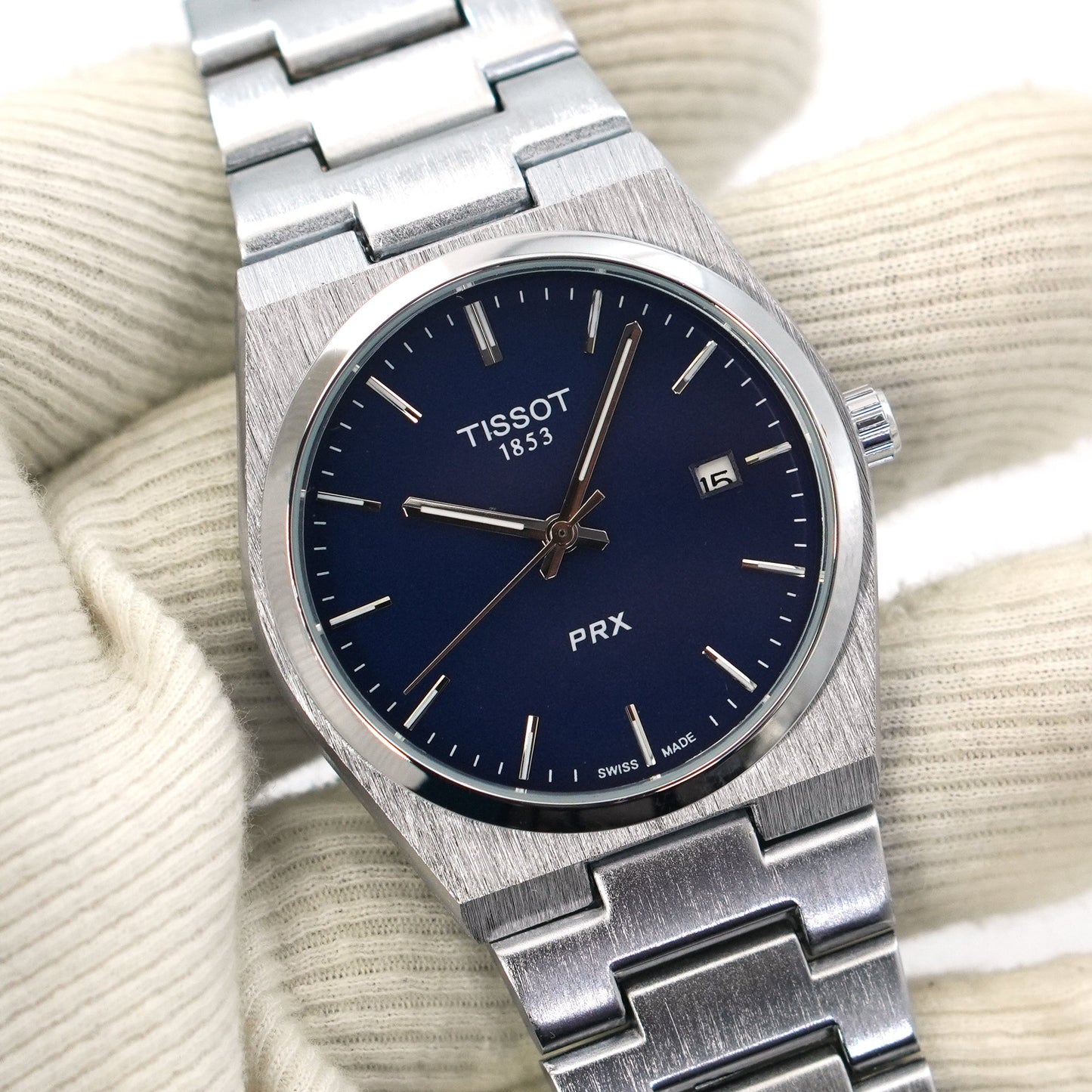 Tissot PRX Premium Automatic Mechanical Mens Watch | TST 5100 Blue