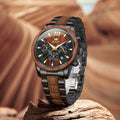 Original Olevs Watch | 100% Authentic | Olevs Watch 3645 Black Brown