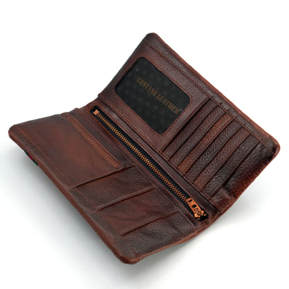 Premium Quality Original Leather Long Wallet | GC Long Wallet 55 B