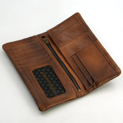 Premium Quality Original Leather Long Wallet | GC Long Wallet 55 A