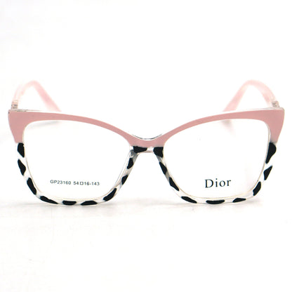Dior Stylish Ladies Eyeware | Eye Glass Optic Frame | DR L Frame 56 B