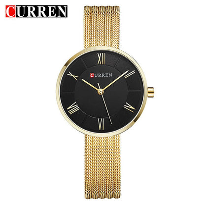 Original Trendy Stylish Stainless Steel CURREN Watch for Women | Curren L 06