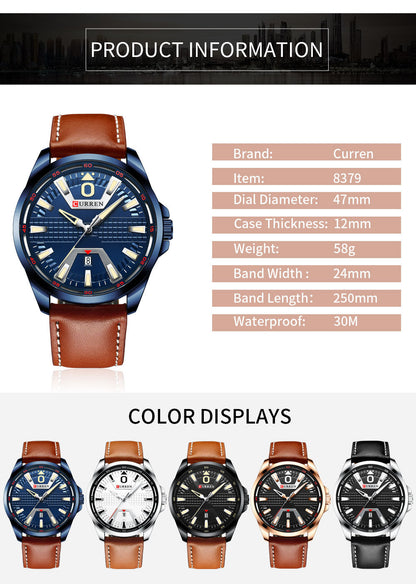 Trendy Stylish Stainless Steel Original CURREN Watch for Men | Curren 31