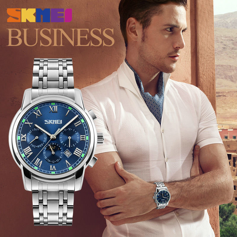 New Arrival SKMEI Men Business Watches Male Roman - SKMEI 13