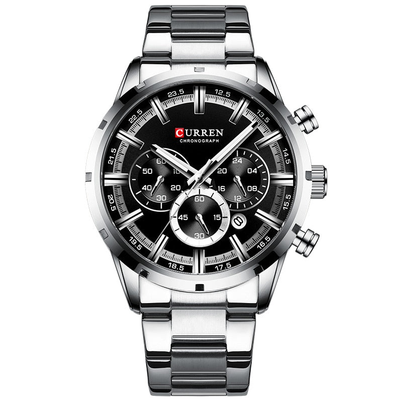 Trendy Stylish Stainless Steel CURREN Watch 8355 | Curren 23