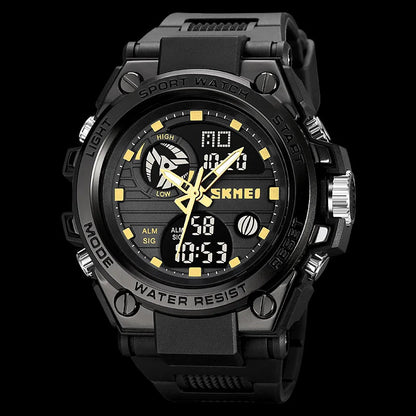 SKMEI Multifunction Dual Time Chrono Date Quartz Watch | SKMEI 2031