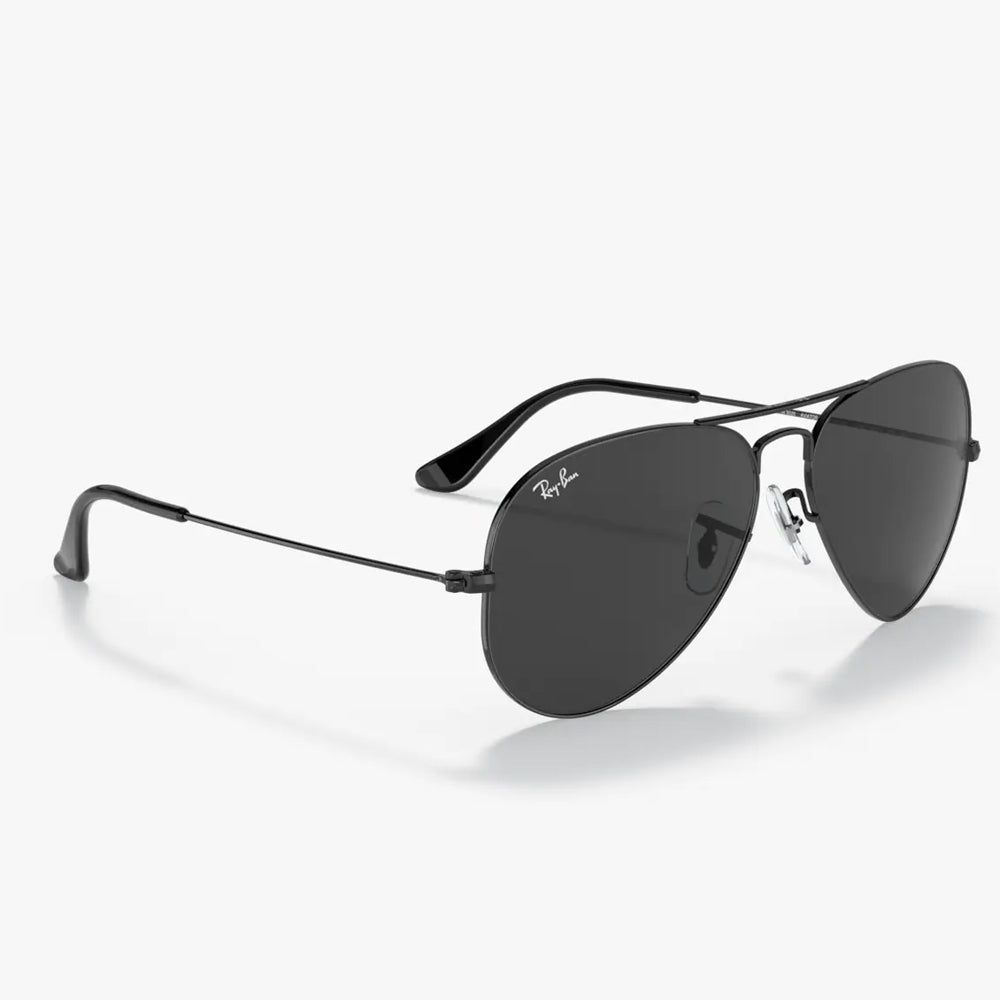 Rayban Aviator Sunglass | RB 74 Black | Pailot Shape Sunglass