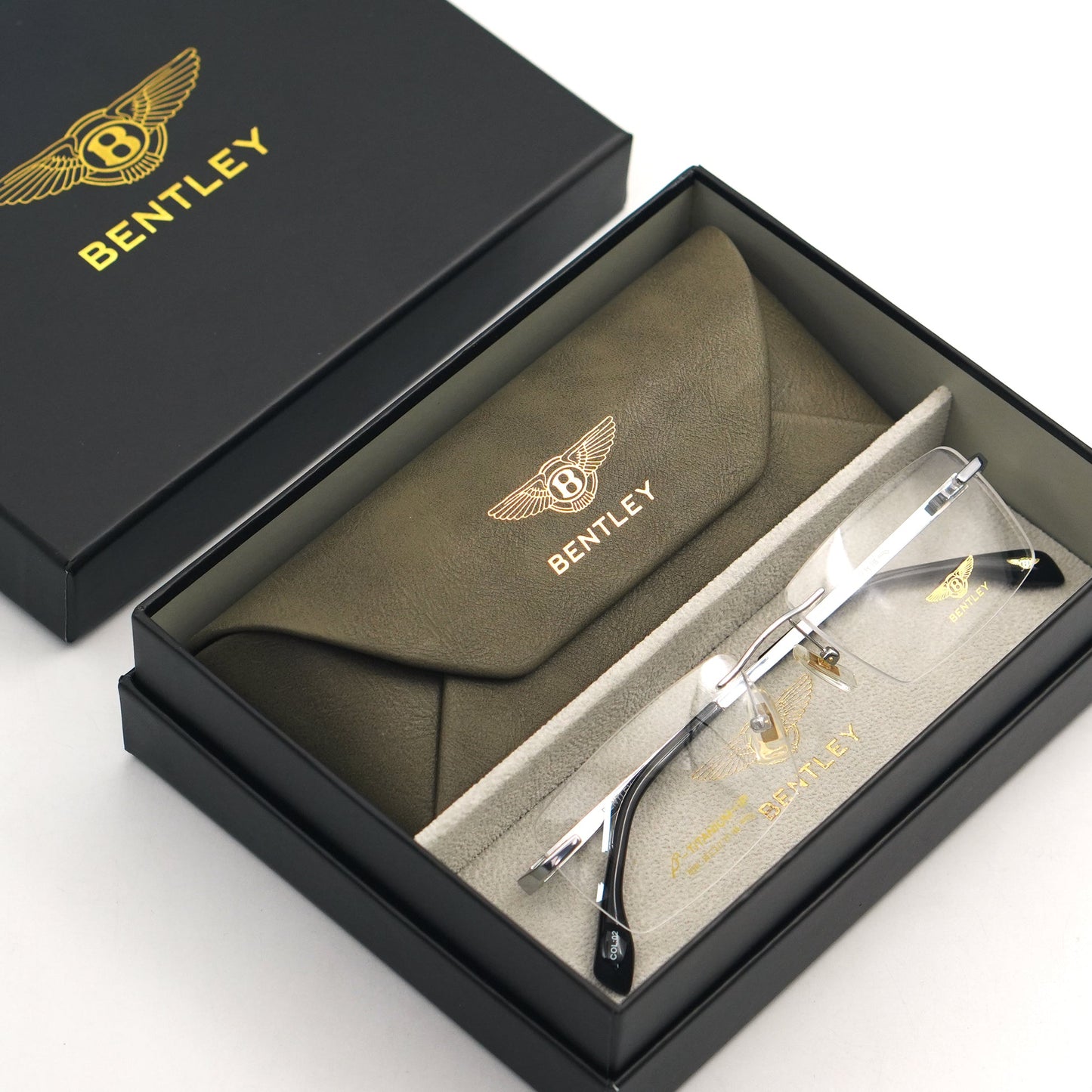 Luxury Premium Quality BENTLEY Eye Glass | BNT Frame 02 A